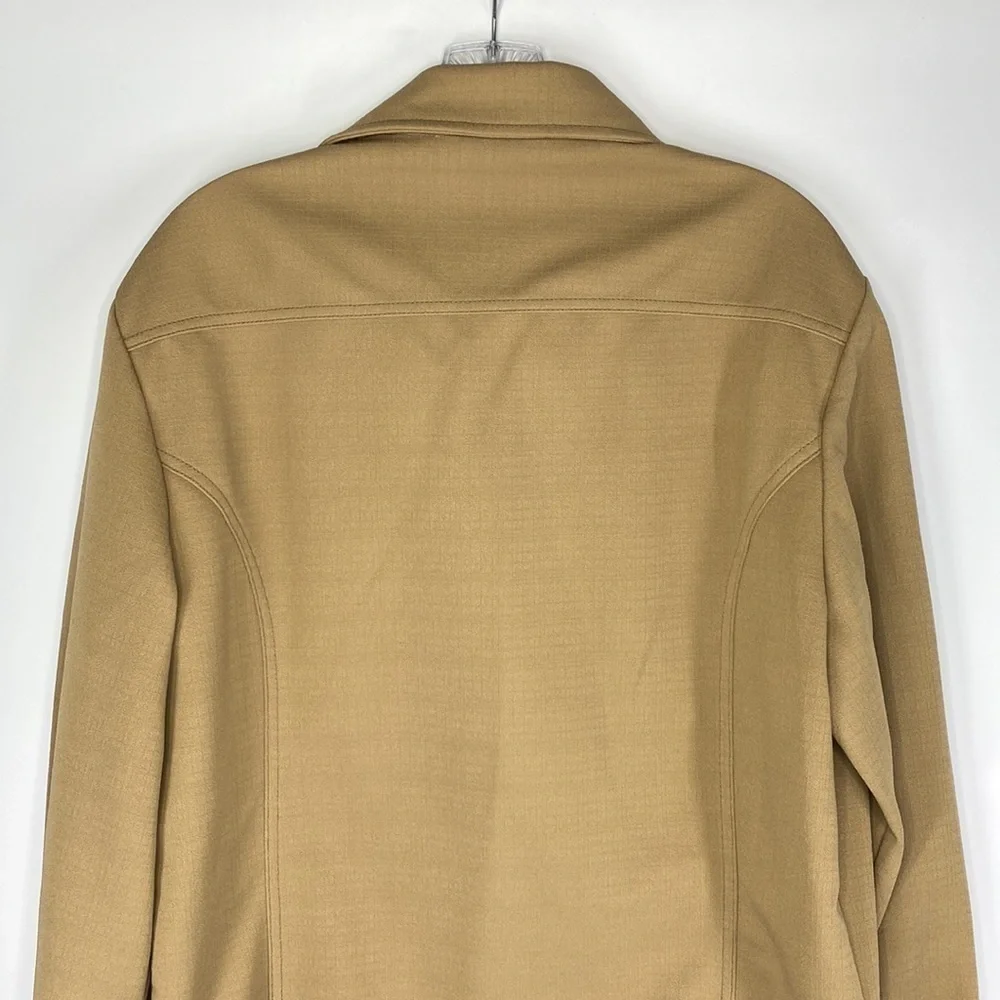Vintage LEE Carmel Button Up Jacket Size XL-L 70s